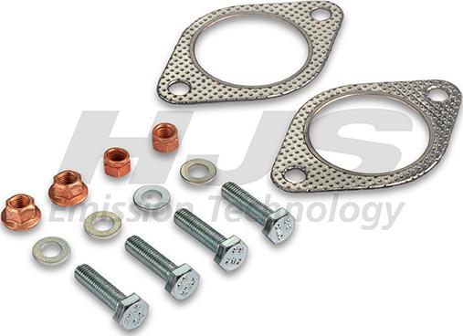 HJS 82 15 6598 - Mounting Kit, catalytic converter autospares.lv