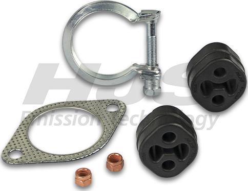 HJS 82 15 6597 - Mounting Kit, catalytic converter autospares.lv