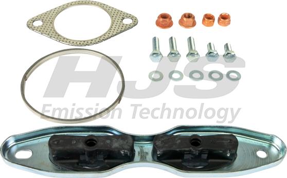 HJS 82 15 6670 - Mounting Kit, catalytic converter autospares.lv