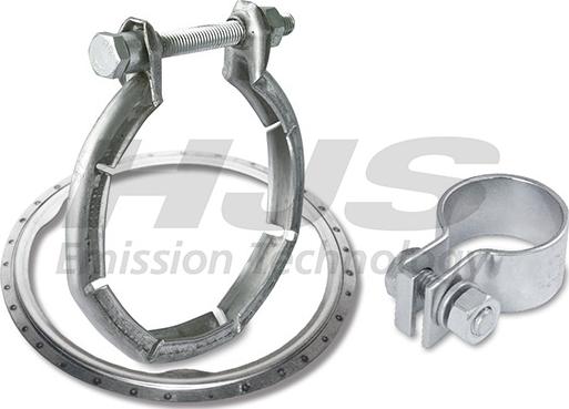 HJS 82 12 9123 - Mounting Kit, catalytic converter autospares.lv