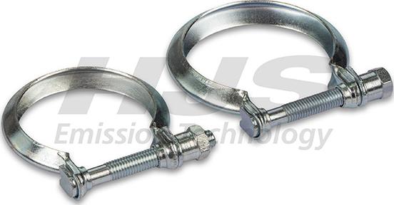 HJS 82 22 4452 - Mounting Kit, catalytic converter autospares.lv