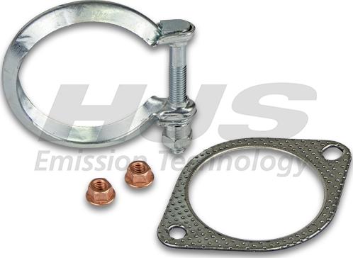 HJS 82 23 4484 - Mounting Kit, catalytic converter autospares.lv