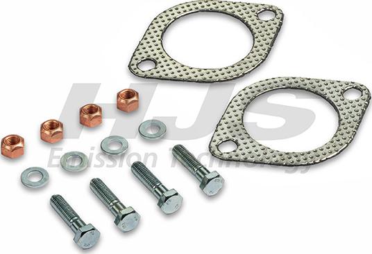 HJS 82 23 4401 - Mounting Kit, catalytic converter autospares.lv