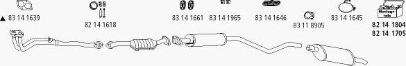 HJS Op_422 - Exhaust System autospares.lv