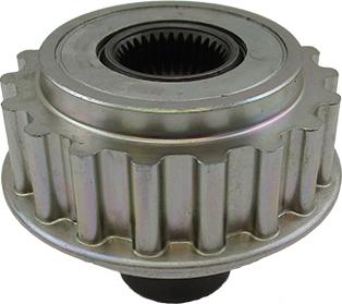 Hoffer 4555146 - Pulley, alternator, freewheel clutch autospares.lv
