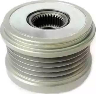 Hoffer 4555122 - Pulley, alternator, freewheel clutch autospares.lv