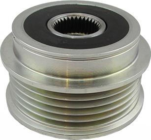 Hoffer 4555308 - Pulley, alternator, freewheel clutch autospares.lv