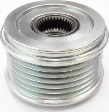 Hoffer 4555208 - Pulley, alternator, freewheel clutch autospares.lv