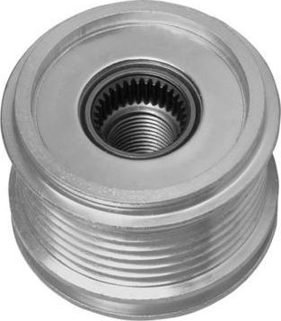 Hoffer 45040 - Pulley, alternator, freewheel clutch autospares.lv