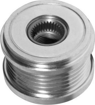 Hoffer 45055 - Pulley, alternator, freewheel clutch autospares.lv