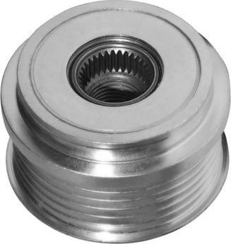 Hoffer 45089 - Pulley, alternator, freewheel clutch autospares.lv