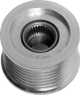 Hoffer 45034 - Pulley, alternator, freewheel clutch autospares.lv