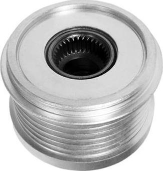 Hoffer 45037 - Pulley, alternator, freewheel clutch autospares.lv