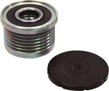 Hoffer 45024 - Pulley, alternator, freewheel clutch autospares.lv