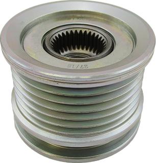 Hoffer 45020 - Pulley, alternator, freewheel clutch autospares.lv