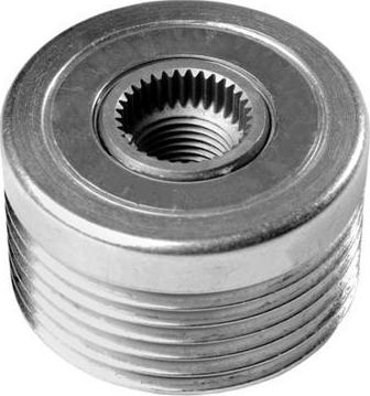 Hoffer 45023 - Pulley, alternator, freewheel clutch autospares.lv