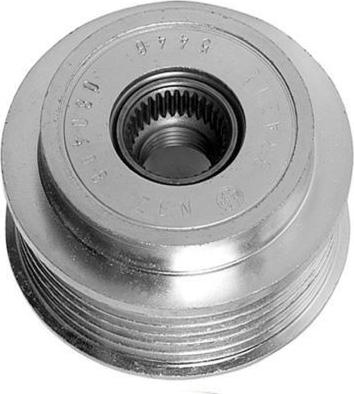 Hoffer 45162 - Pulley, alternator, freewheel clutch autospares.lv