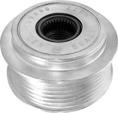 Hoffer 45139 - Pulley, alternator, freewheel clutch autospares.lv