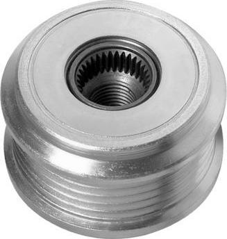 Hoffer 45172 - Pulley, alternator, freewheel clutch autospares.lv