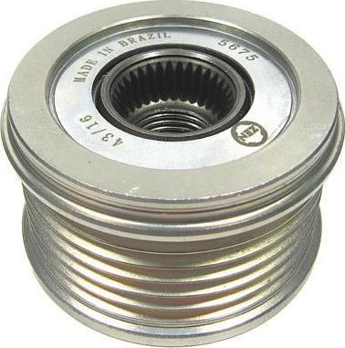 Hoffer 45264 - Pulley, alternator, freewheel clutch autospares.lv