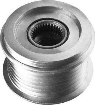 Hoffer 45205 - Pulley, alternator, freewheel clutch autospares.lv