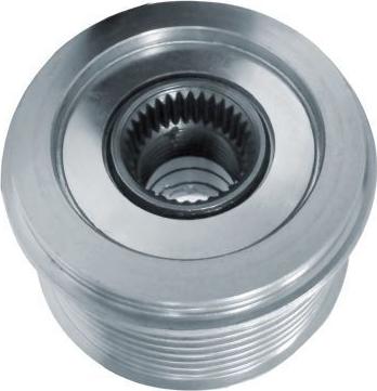 Hoffer 45234 - Pulley, alternator, freewheel clutch autospares.lv