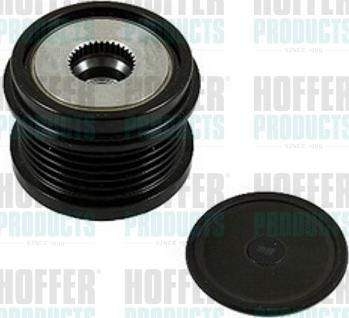 Hoffer 45232 - Pulley, alternator, freewheel clutch autospares.lv