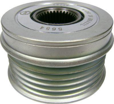 Hoffer 45277 - Pulley, alternator, freewheel clutch autospares.lv