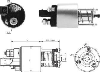 Hoffer 46294 - Solenoid Switch, starter autospares.lv