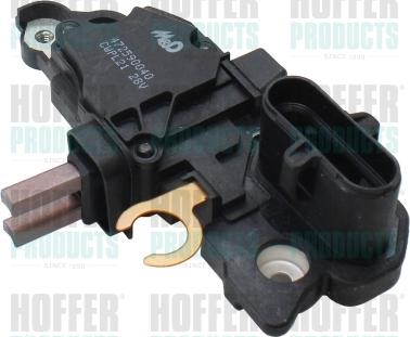 Hoffer 52054 - Voltage regulator, alternator autospares.lv