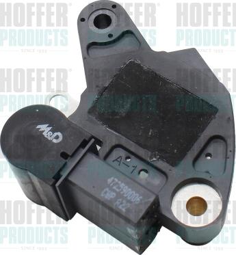 Hoffer 52011 - Voltage regulator, alternator autospares.lv