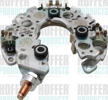 Hoffer 52017 - Rectifier, alternator autospares.lv