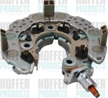 Hoffer 52075 - Rectifier, alternator autospares.lv