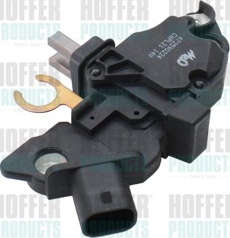 Hoffer 52364 - Voltage regulator, alternator autospares.lv