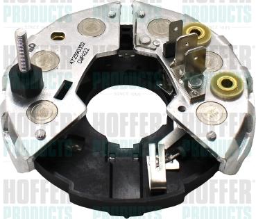 Hoffer 52367 - Rectifier, alternator autospares.lv