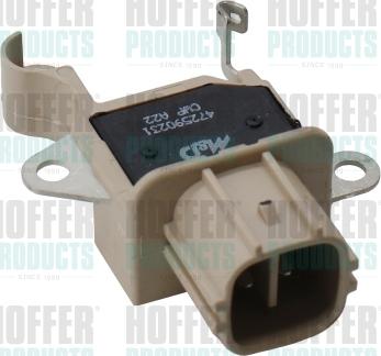 Hoffer 52379 - Voltage regulator, alternator autospares.lv