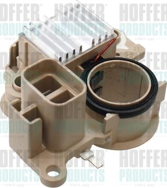 Hoffer 52257 - Voltage regulator, alternator autospares.lv