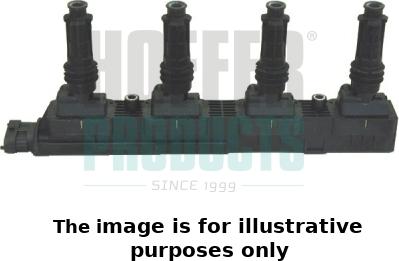 Hoffer 8010463E - Ignition Coil autospares.lv