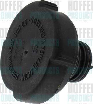 Hoffer 2036015 - Sealing Cap, coolant tank autospares.lv