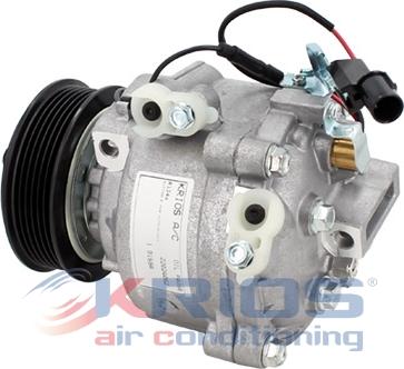 Hoffer K19159A - Compressor, air conditioning autospares.lv