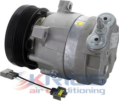 Hoffer K14020A - Compressor, air conditioning autospares.lv