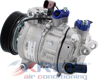 Hoffer K15515A - Compressor, air conditioning autospares.lv