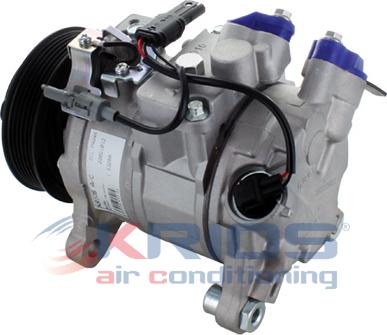 Hoffer K15328A - Compressor, air conditioning autospares.lv