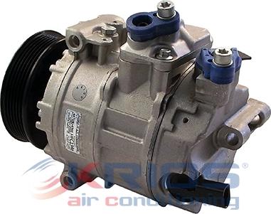 Hoffer K15228A - Compressor, air conditioning autospares.lv