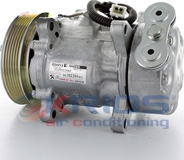 Hoffer K11455 - Compressor, air conditioning autospares.lv