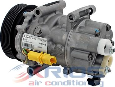 Hoffer K11414R - Compressor, air conditioning autospares.lv