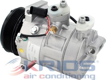 Hoffer K11484A - Compressor, air conditioning autospares.lv