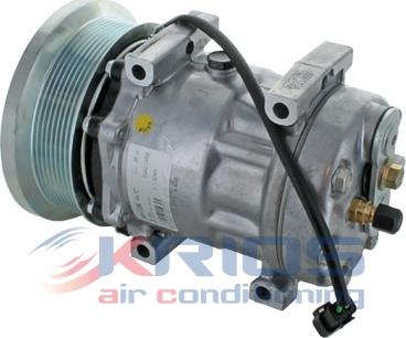 Hoffer K11324A - Compressor, air conditioning autospares.lv