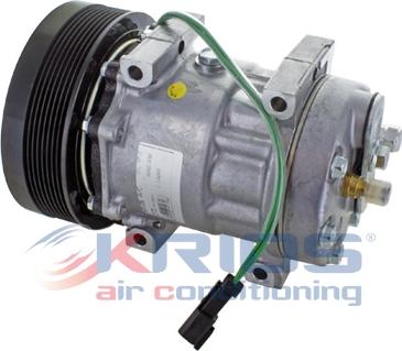 Hoffer K11325A - Compressor, air conditioning autospares.lv