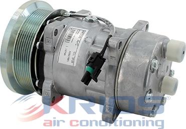 Hoffer K11375A - Compressor, air conditioning autospares.lv